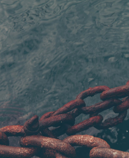Kæder og ankerkæde til båd